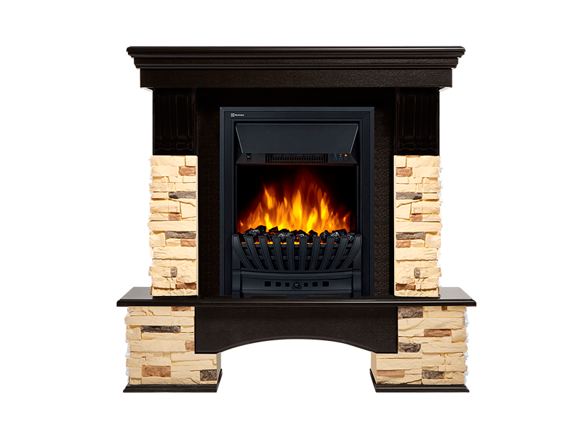 Портал Electrolux Pietra Nuovo Classic камень сланец натуральный, шпон темный дуб