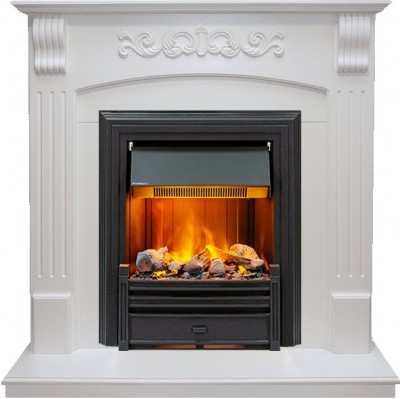 Каминокомплект Dimplex Sorrento - Белый дуб с очагом Brookline Black