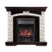 Каминокомплект Royal Flame Glasgow - Венге / Белый с очагом Fobos FX Black