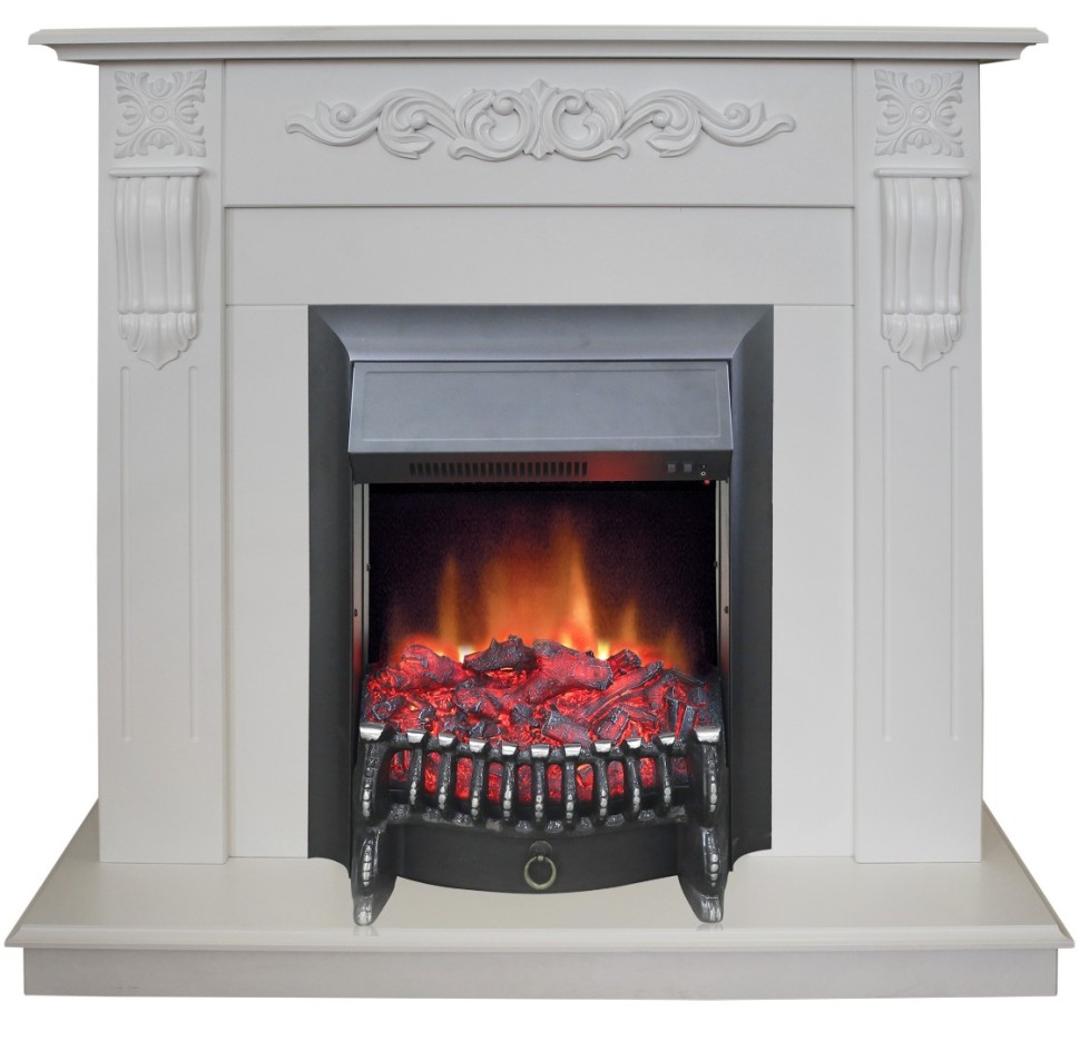 Камин Dominica WT с Fobos s Lux BL