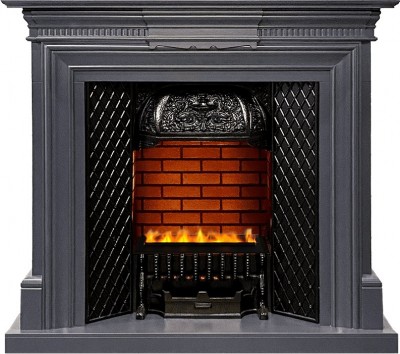 Каминокомплект Dimplex Chelsea - Серый графит с очагом Cassette 400 LNH-INT PS (без дров)