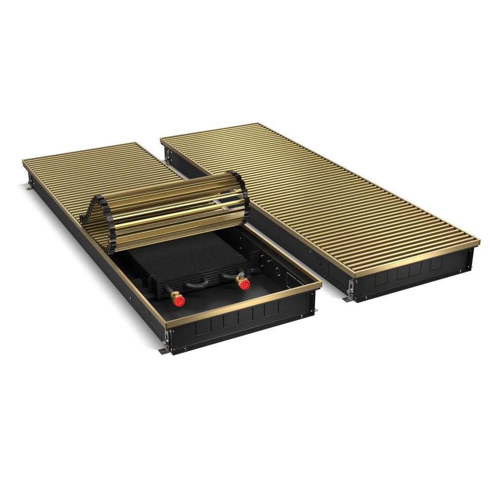 Royal Thermo atrium-90/400/2000-DG-U-AU внутрипольный конвектор