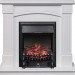 Каминокомплект Royal Flame Boston - Белый (Высота 925см) с очагом Fobos FX Black