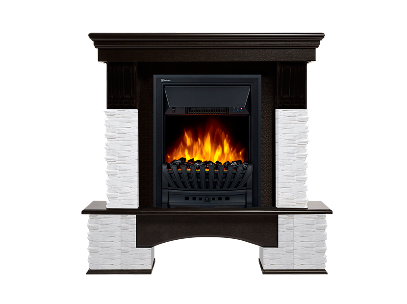 Портал Electrolux Pietra Nuovo Classic сланец белый, шпон темный дуб