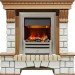 Каминокомплект Dimplex Pierre Luxe - Дуб / Белый с очагом Chesford