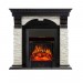 Каминокомплект Royal Flame Dublin - Венге / Сланец белый с очагом Majestic FX Black