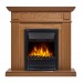 Каминокомплект: Electrolux Bianco Classic шпон дуб + очаг Classic EFP/P- 1020LS