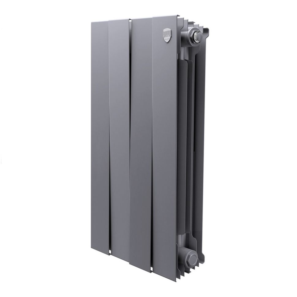 Royal Thermo PianoForte 500 Silver Satin 4 секций радиатор