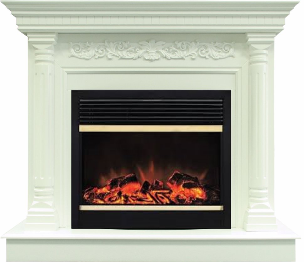 Портал электрокамина Royal Flame Sicilia - Белый