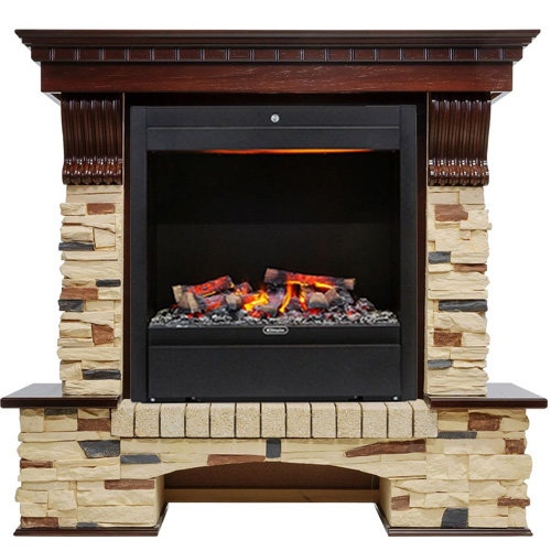 Портал Dimplex Pierre Luxe Albany сланец/темный дуб