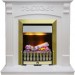 Каминокомплект Dimplex Sorrento - Белый дуб с очагом Danville Antique Brass FB2