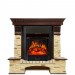 Каминокомплект Royal Flame Pierre Luxe - Темный дуб / Сланец с очагом Majestic FX Black