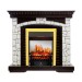 Каминокомплект Royal Flame Glasgow - Венге / Белый с очагом Fobos FX M Brass