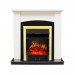 Каминокомплект Royal Flame Baltimore - Слоновая кость, черный с очагом Majestic FX Brass