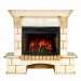 Каминокомплект Royal Flame Pierre Luxe угловой - Шампань / Слонова кост очаг Dioramic 25 LED FX