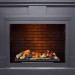 Каминокомплект Dimplex Coventry - Серый графит / Кирпич с очагом Cassette 600 LNH-INT (с дровами)