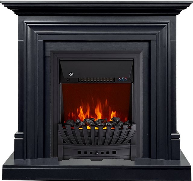 Каминокомплект Royal Flame Bradford - Серый графит с очагом Aspen Black
