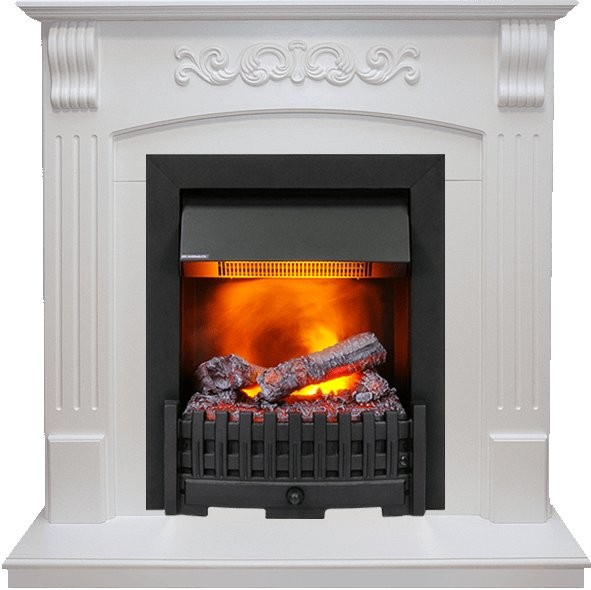 Каминокомплект Dimplex Sorrento - Белый дуб с очагом Danville Black FB2