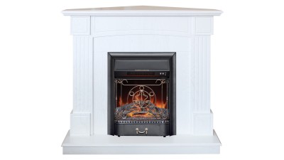 Камин электрический RealFlame ANDREA Corner WT с Majestic BL Lux S