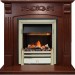 Каминокомплект Dimplex Sorrento угловой - Орех с очагом Cavendish