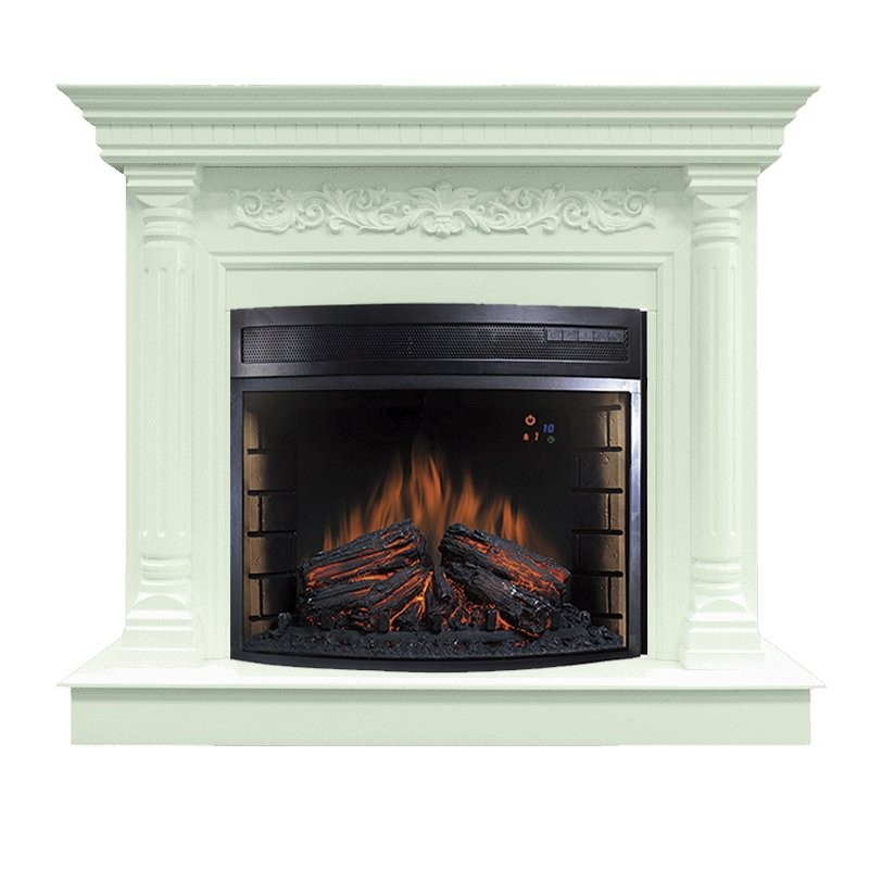 Каминокомплект Royal Flame Sicilia - Белый с очагом Dioramic 28 LED FX