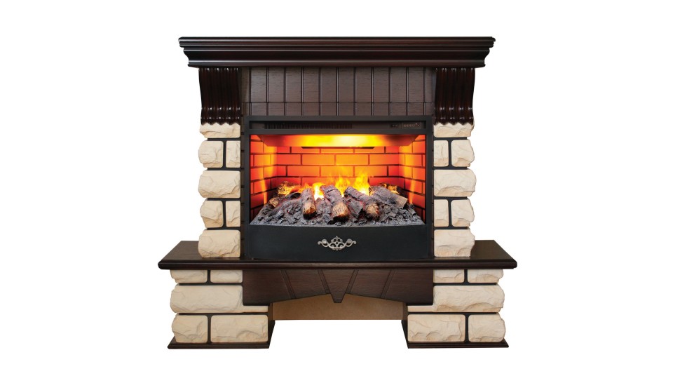 Камин Kavkaz 25,5 AO  c очагом FireStar 25,5 3D