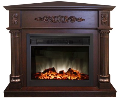 Камин электрический RealFlame Silvia Corner 26 AO c Moonblaze LUX S BL