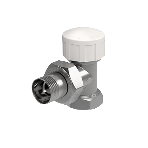 Вентиль термостатический угловой Royal Thermo 1/2" с преднастройкой