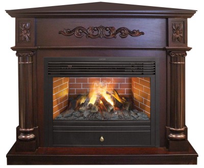 Камин электрический RealFlame Silvia Corner 26 AO c Novara 26 3D