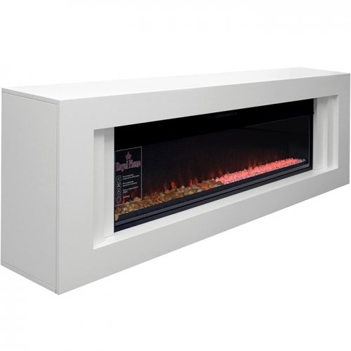 Портал электрокамина Royal Flame Line 60 белый под очаг Vision 60 LED