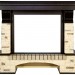 Каминокомплект Royal Flame Pierre Luxe угловой - Сланец / Темный дуб с очагом Dioramic 25 LED FX