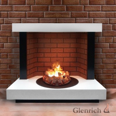 Электрокамин Гленрич Дакота Carmen 3D