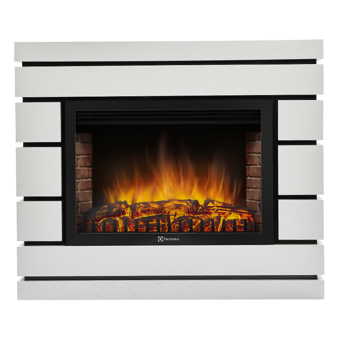 Портал Firelight Moderno 25 белый дуб