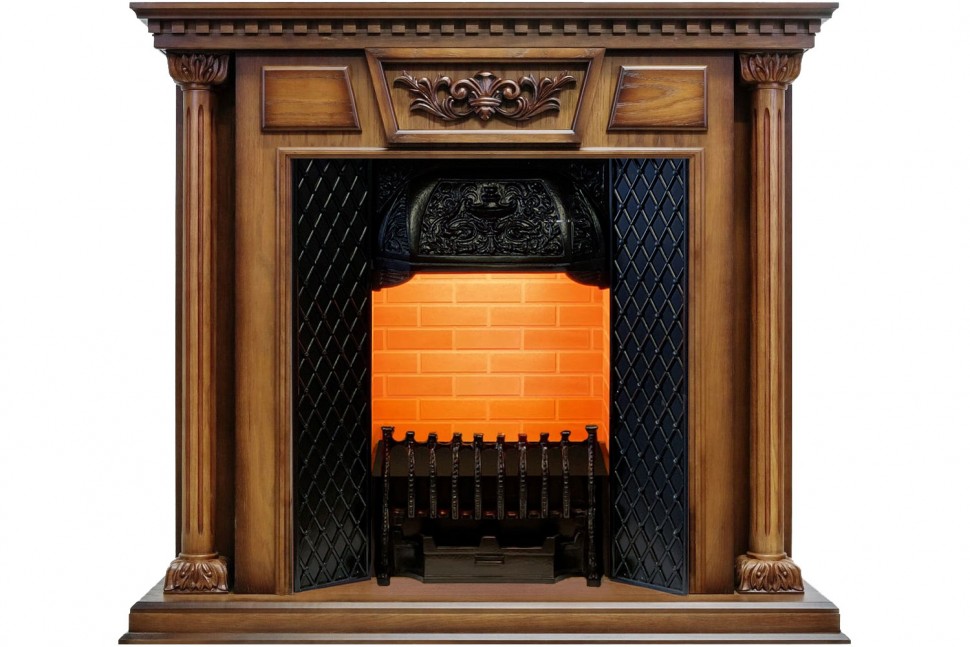 Портал Dimplex Olympia - Дуб антик / Кирпич