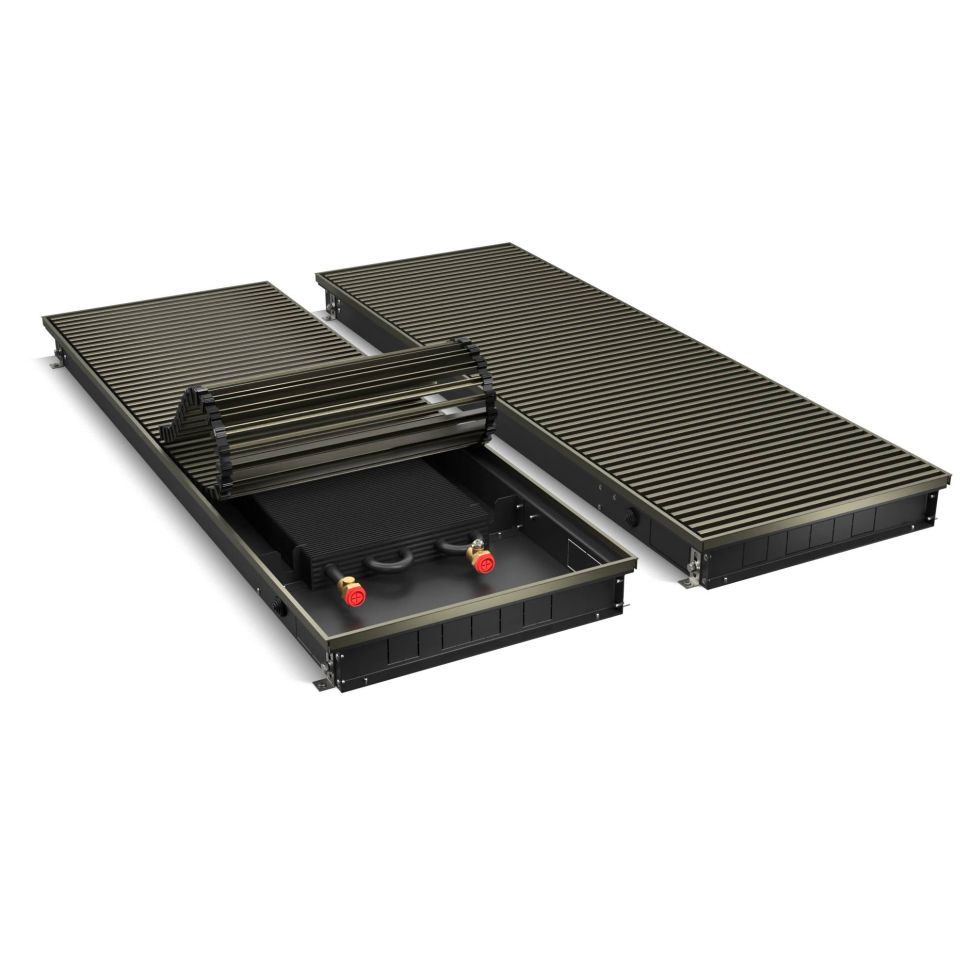 Royal Thermo atrium-75/400/3000-DG-U-DB внутрипольный конвектор