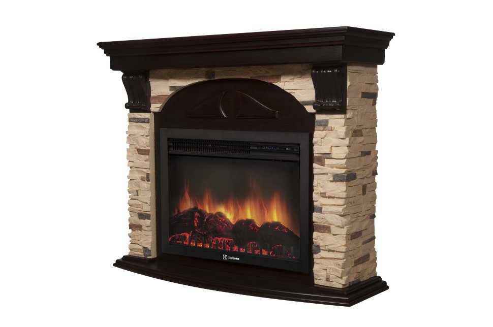 Портал Electrolux Torre 26 Sphere камень сланец натуральный, шпон темный дуб