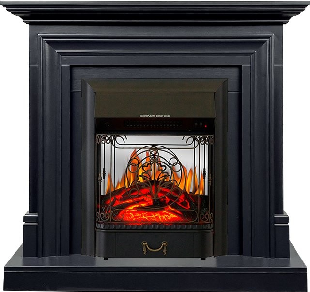 Каминокомплект Royal Flame Bradford - Серый графит с очагом Majestic FX M Black