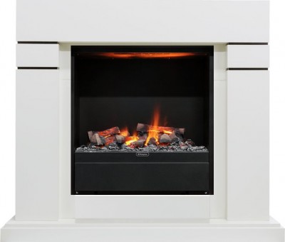 Каминокомплект Dimplex Lindos - Алебастр с очагом Albany