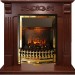 Каминокомплект Dimplex Sorrento угловой - Орех с очагом Atherton