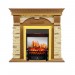 Каминокомплект Royal Flame Dublin -  Дуб / Сланец с очагом Fobos FX M Brass