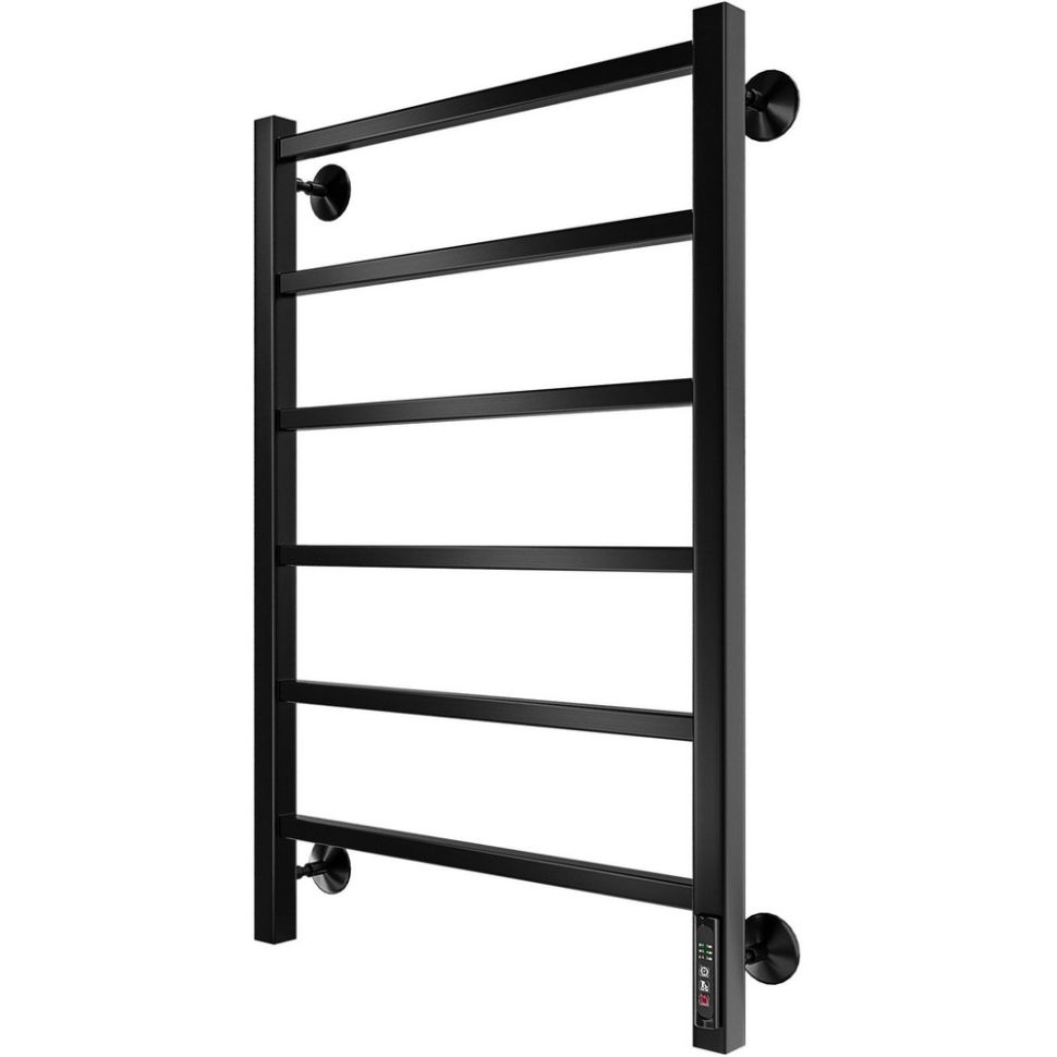 Royal Thermo Axel black П6 500х800 (встроен. диммер) электрополотенцесушитель