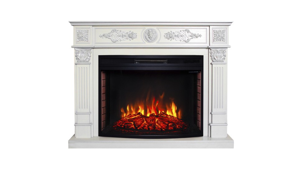 Камин Leonardo 33 WT с очагом FireSpace 33 SIR