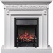 Каминокомплект Royal Flame Valletta - Белый (Ширина 1040 мм) с очагом Fobos FX Black