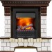Каминокомплект Dimplex Pierre Luxe - Темный дуб / Белый с очагом Danville Black FB2