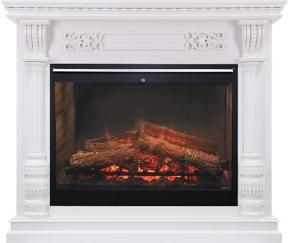 Каминокомплект Dimplex Nation - Белый дуб с очагом Symphony 30'' DF3020-INT