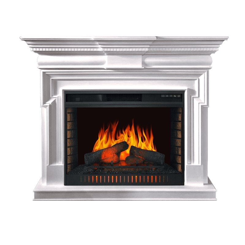 Каминокомплект Royal Flame Torino - Белый с очагом Vision 30 EF LED FX