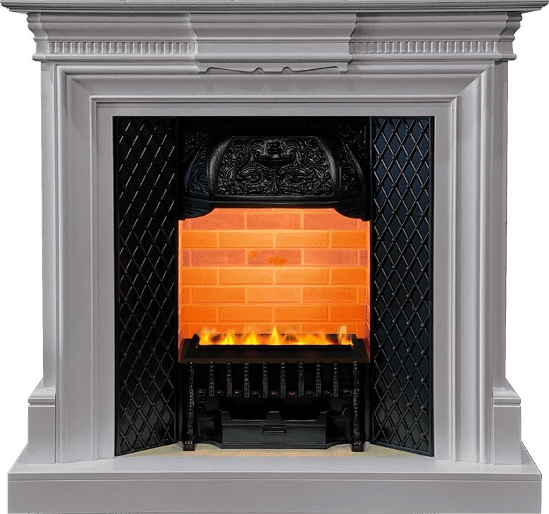 Каминокомплект Dimplex Chelsea - Grey (Ширина 1080 см) с очагом Cassette 400 LNH-INT PS (без дров)