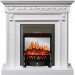 Каминокомплект Royal Flame Valletta - Белый (Ширина 1040 мм) с очагом Fobos FX M Black