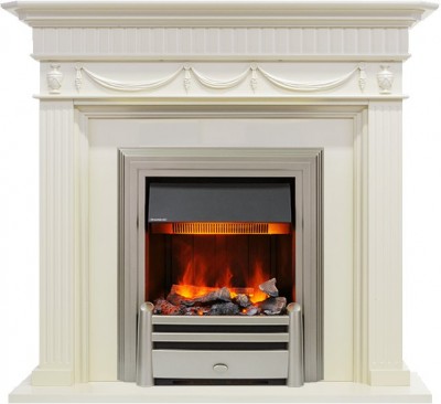 Каминокомплект Dimplex Corfu - Слоновая кость с очагом Chesford