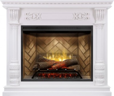 Каминокомплект Royal Flame Nation - Белый дуб с очагом Revillusion RBF30
